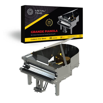 GRANDE PIANOLA PIANO - metal mechanical model by Metal Time