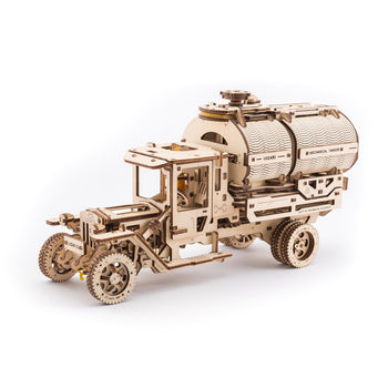 Tanker truck - build your own moving model by UGears - Mechanical Models UK