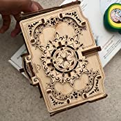 Antique box - with 8 compartments: Assemble Me. Fill Me Up by UGears - Mechanical Models UK
