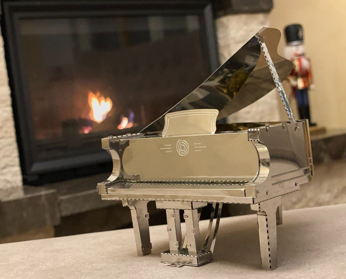GRANDE PIANOLA PIANO - metal mechanical model by Metal Time ...