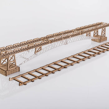 Bridge and set of rails for Locomotive by Veter Models