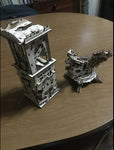 Archballista-Tower - build your own working model by UGears - Mechanical Models UK - UGears.Online