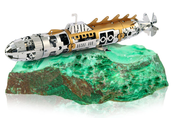 Metal Sub Models 🌊 Elusive Nautilus Submarine – Build Your Own Metal Mechanical Model b ...