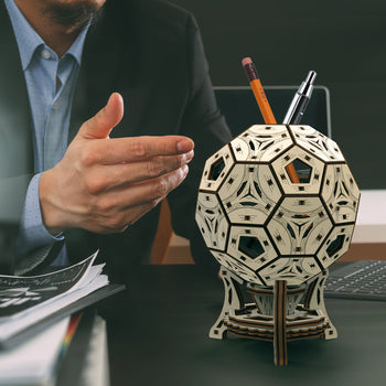 Football Cup Multifunctional Organizer - DIY model by Wooden City - Mechanical Models UK - Wooden City