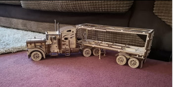 Trailer for Heavy Boy Truck  - build your own model by UGears - Mechanical Models UK - UGears