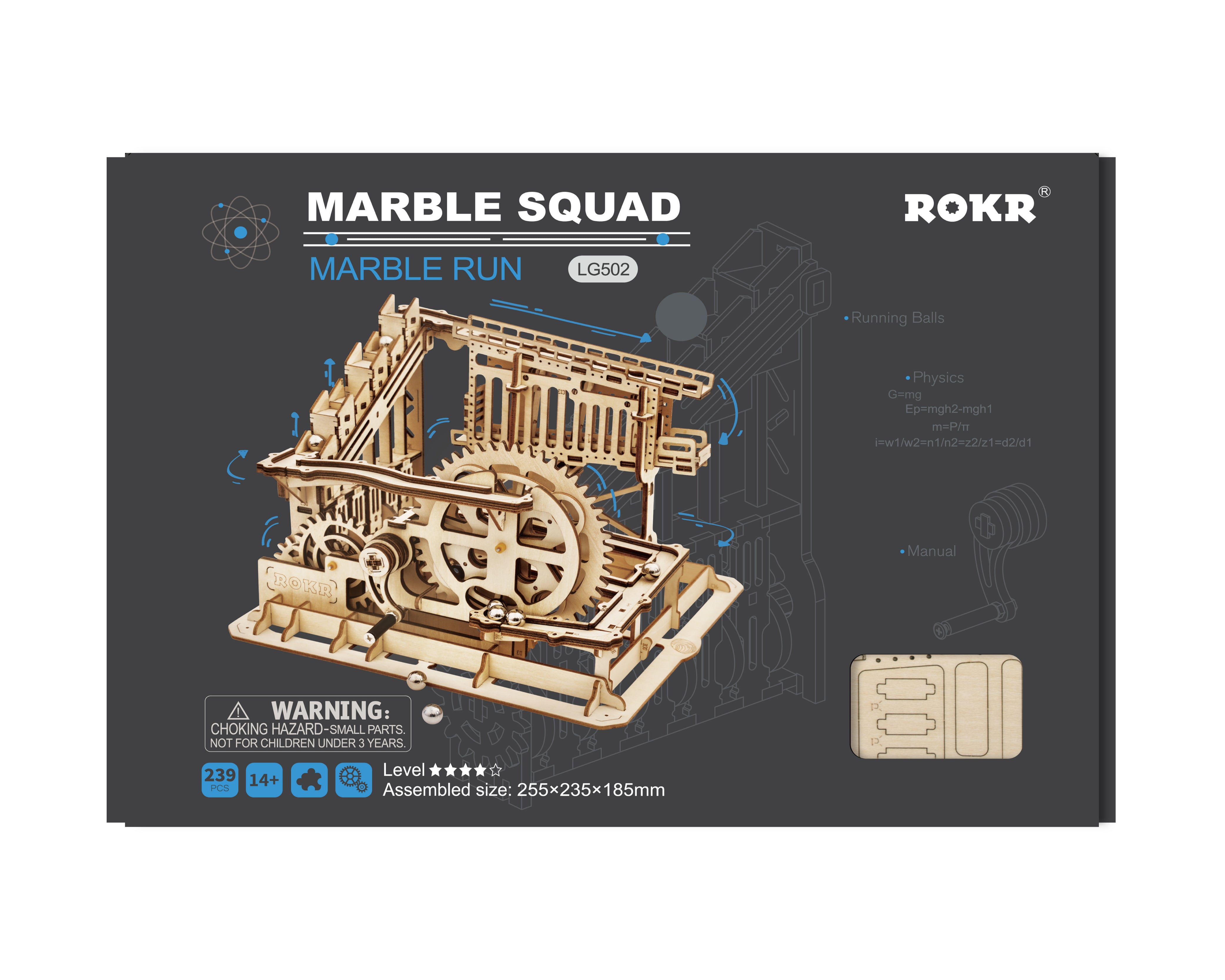 Marble Squad - mechanical model by ROKR – Mechanical Models UK