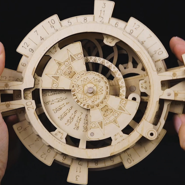Perpetual calendar - mechanical model by ROKR – Mechanical Models