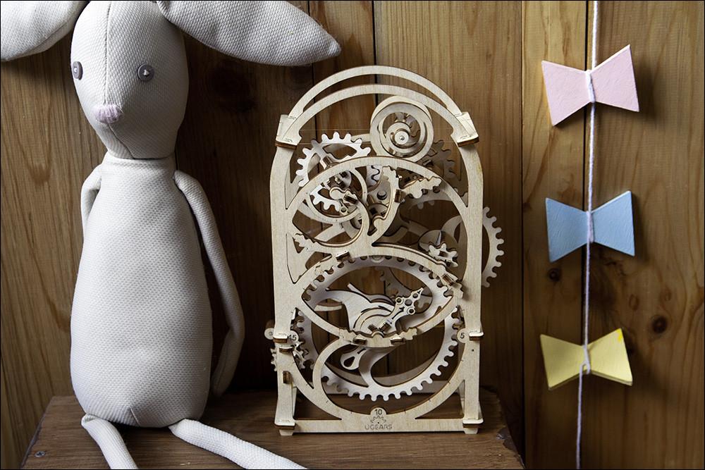 🕰️ UGears Chronograph Wooden Model Kit – Build-Your-Own Working Timepi ...