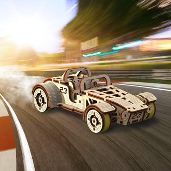 Roadster - mechanical model by Wooden City - Mechanical Models UK