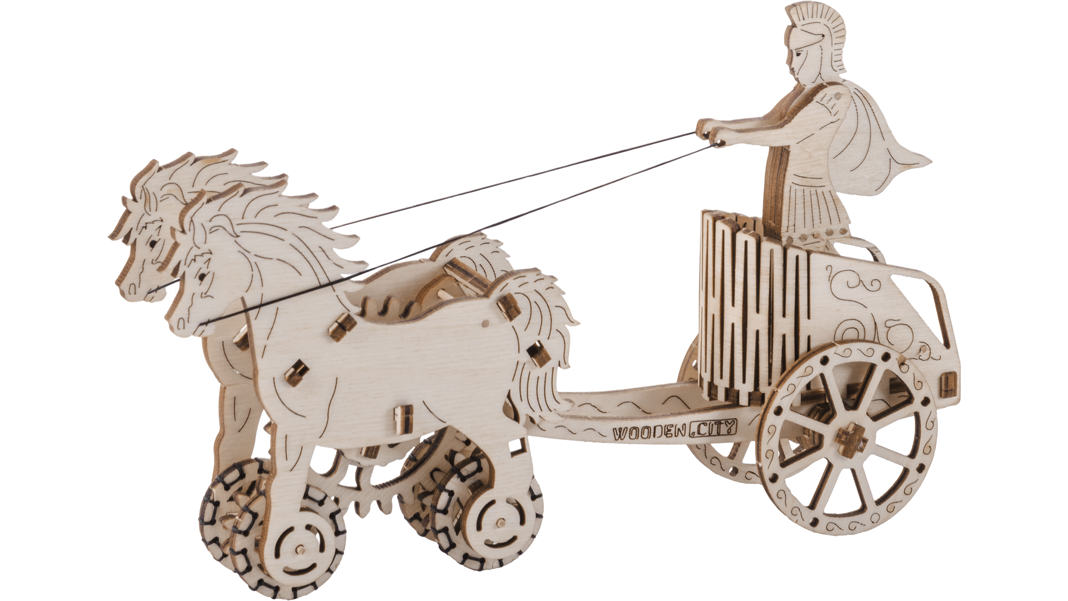 🏛️ Roman Chariot – Build Your Own Mechanical Wooden Model by Wooden Ci ...