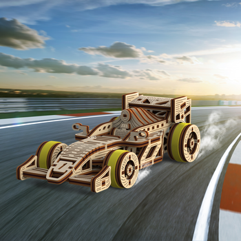 Bolid - mechanical model by Wooden City - Mechanical Models UK