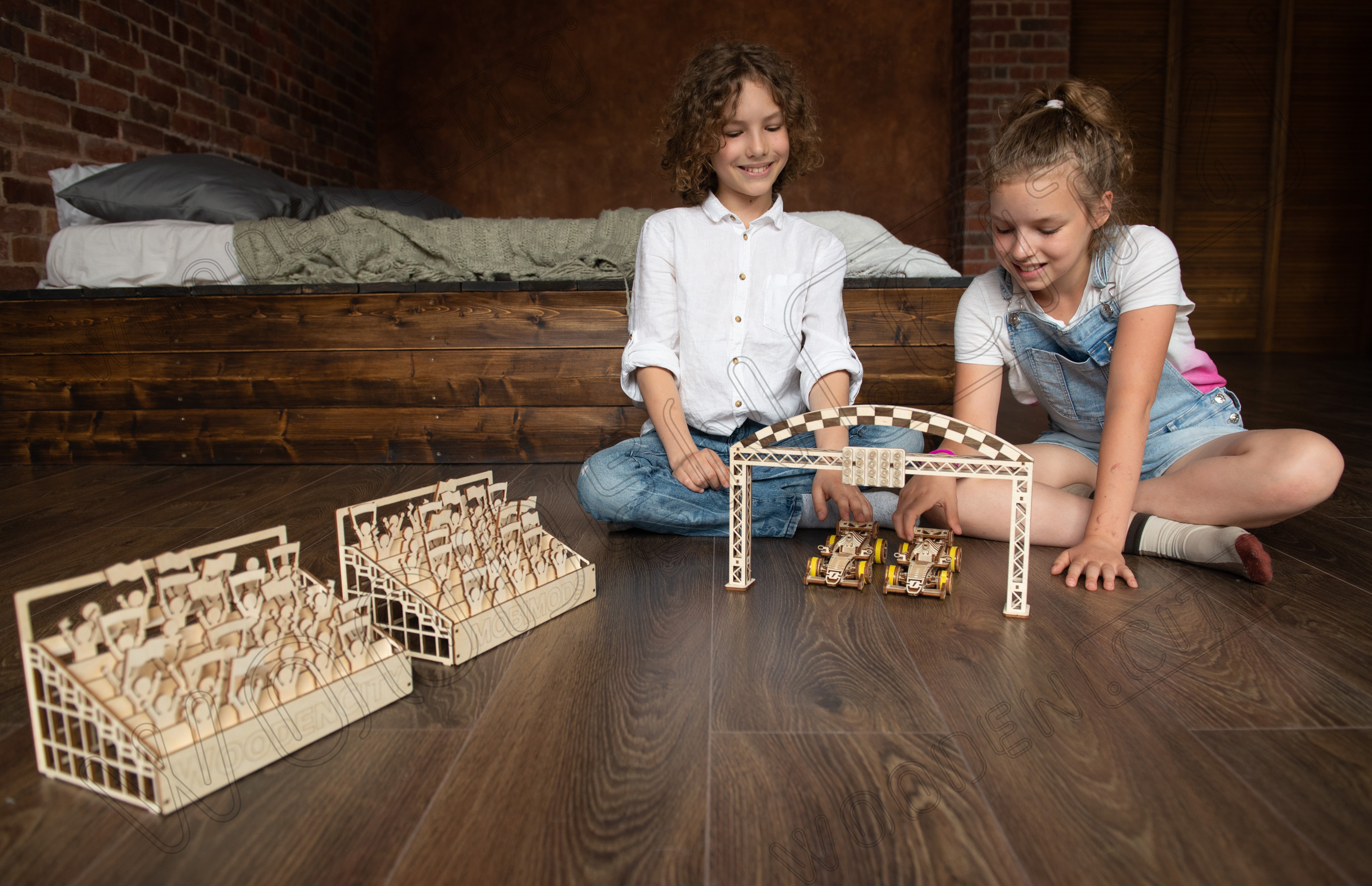 🏎 Bolid – Mechanical Model Kit by Wooden City – Mechanical Models