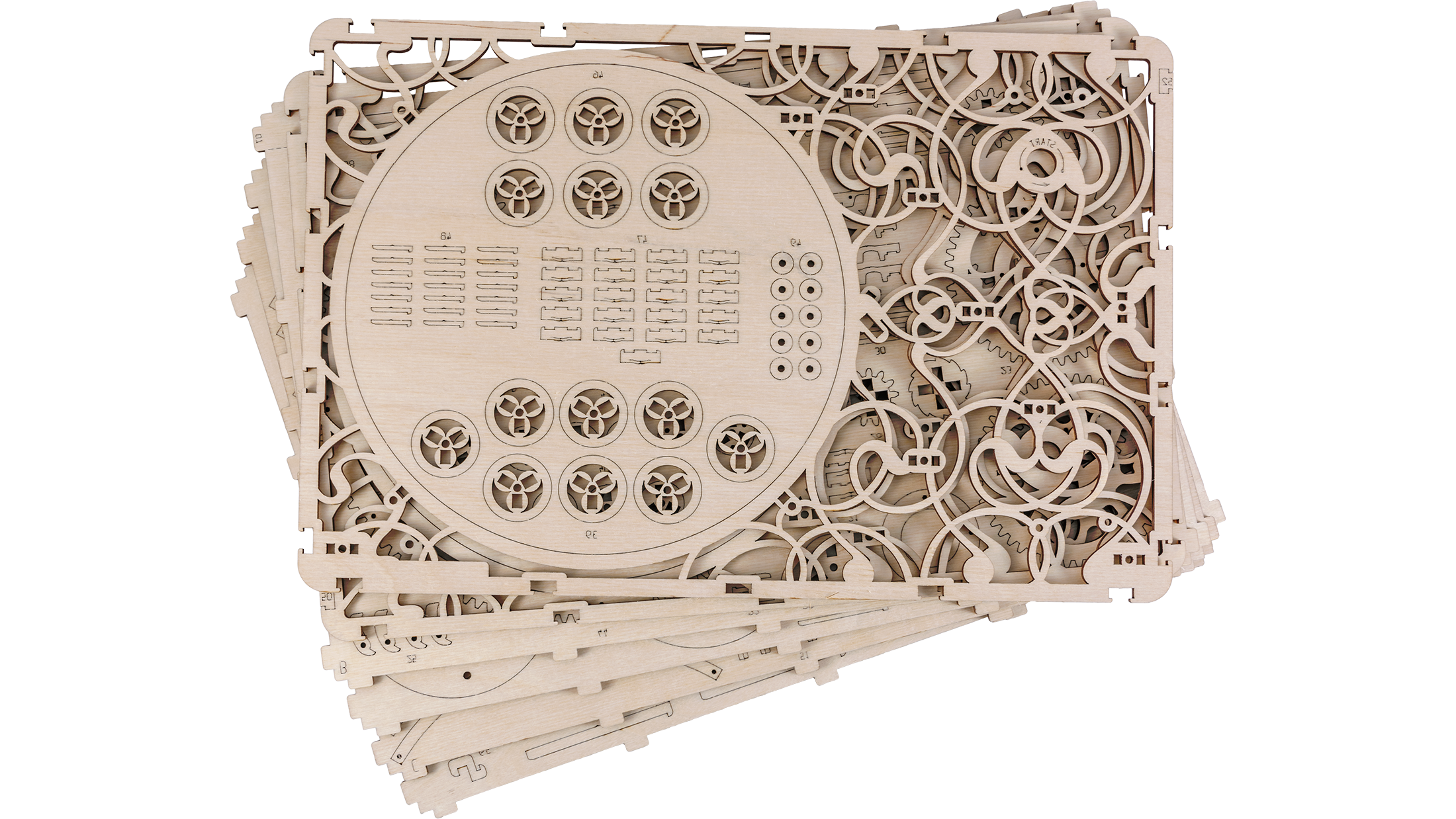 🖼️ Mechanical Picture – Build Your Own Moving Model by Wooden City ...