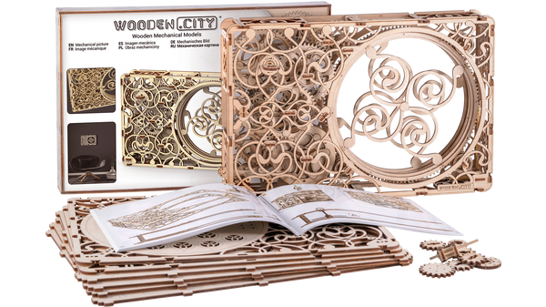 🖼️ Mechanical Picture – Build Your Own Moving Model by Wooden City ...