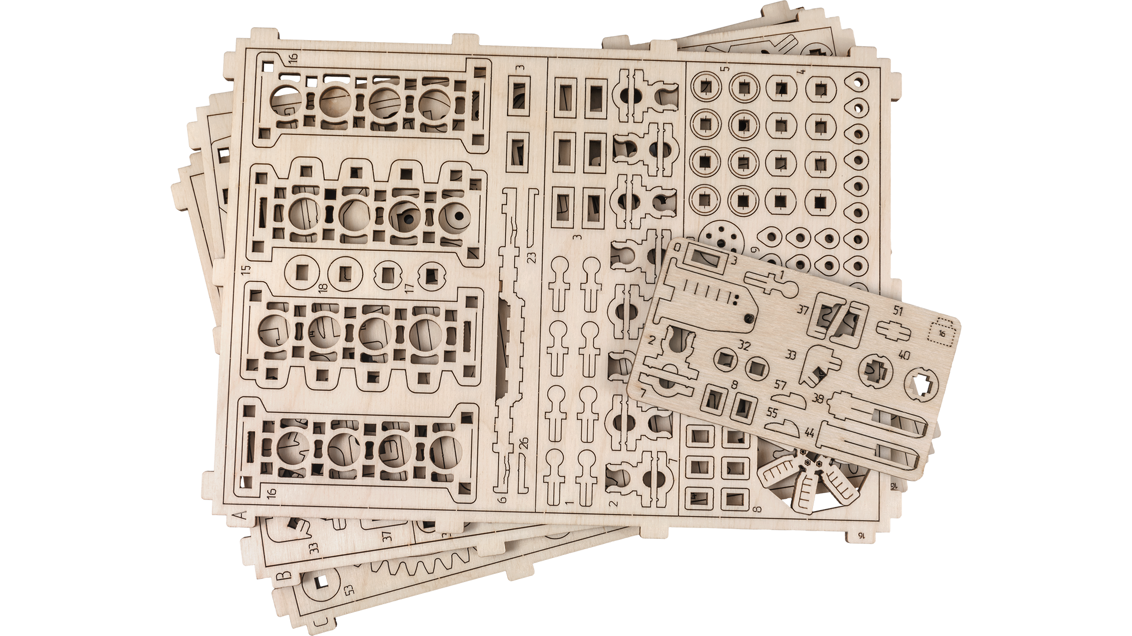 V8 Engine - mechanical model by Wooden City – Mechanical Models